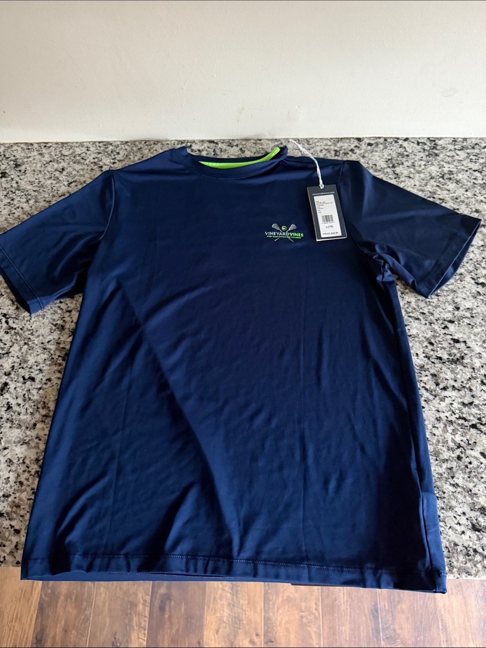 Vineyard Vines Deep Bay Navy Boys' Graphic Tee